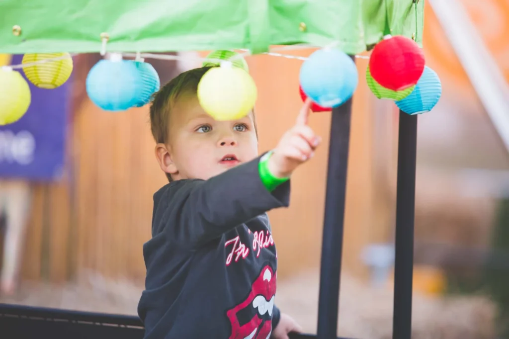 Event organising and styling at a family friendly event.